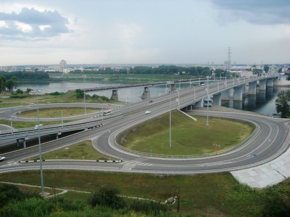 Новый мост через Томь в Кемерово